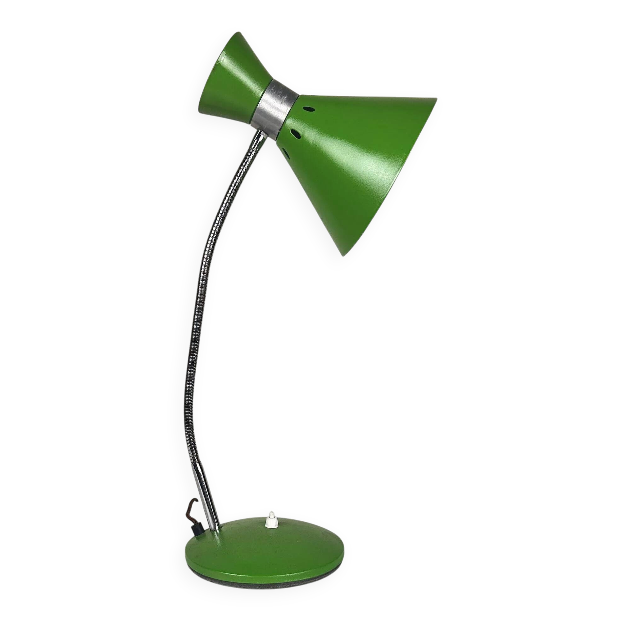 Vintage articulated lamp – pep green