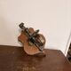 Antique Candle Holder Wall Sconce Wrought Iron Gothic Rustic Candle Holder