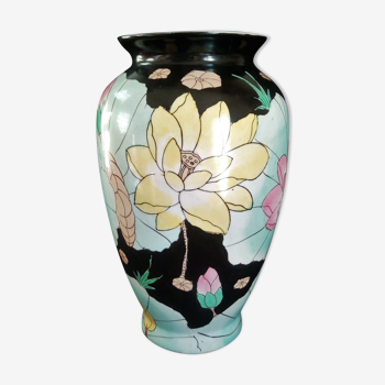 Vase Art Nouveau en céramique