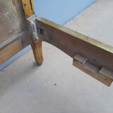 Bed frame gilded wood rocaille style