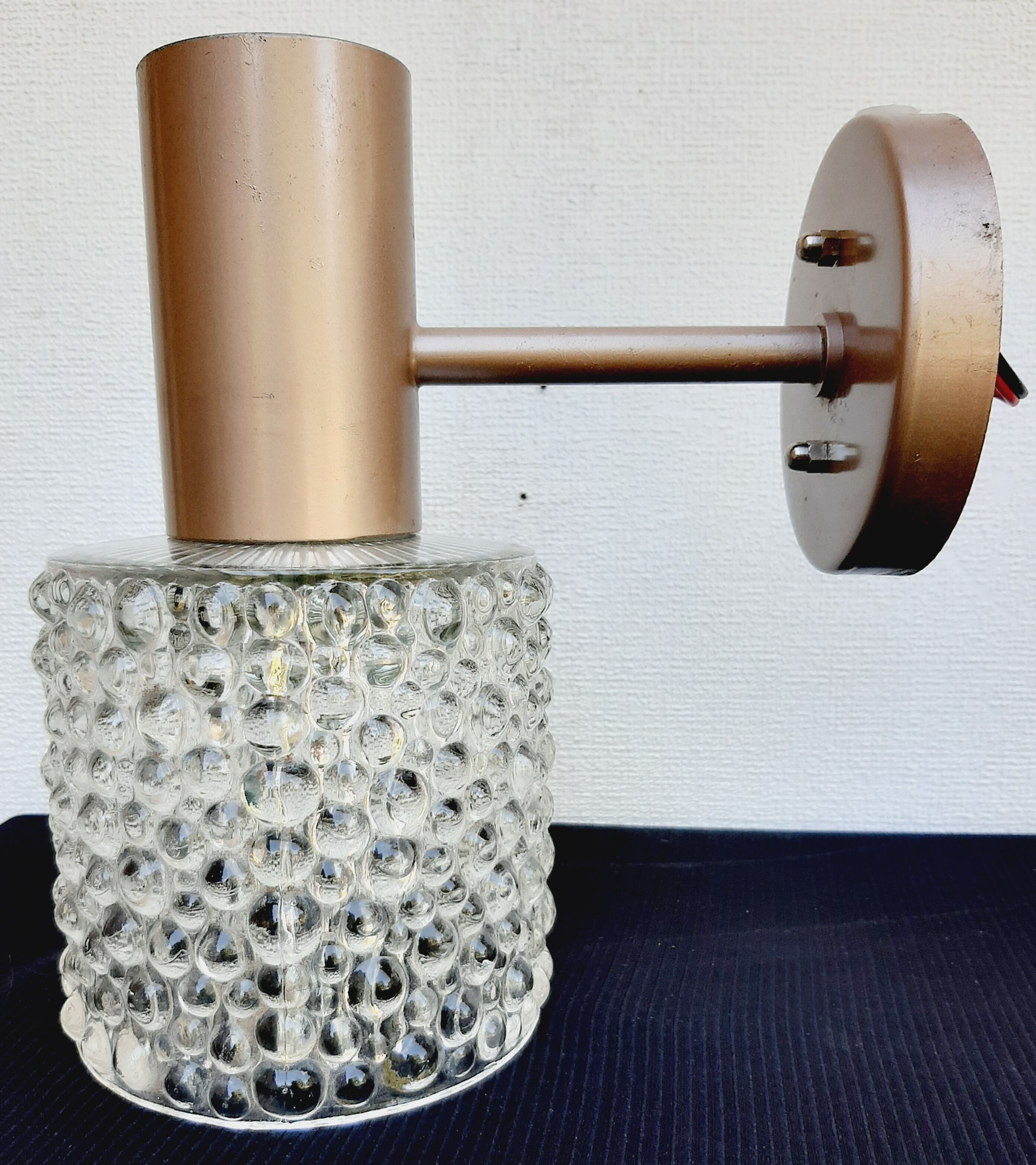 Pair of RAAK wall lamps after J.W. Bosman