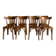 8 Bistro chairs Stella by Luterma circa 50s