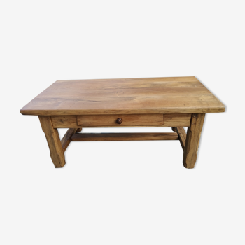 Solid oak farm coffee table