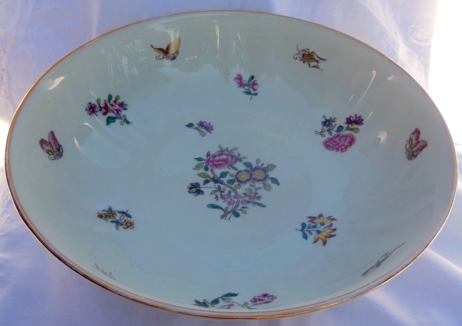 Saladier en porcelaine estampillé bernardaud - limoges