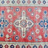 Tapis Kazak noué à la main 194x132cm