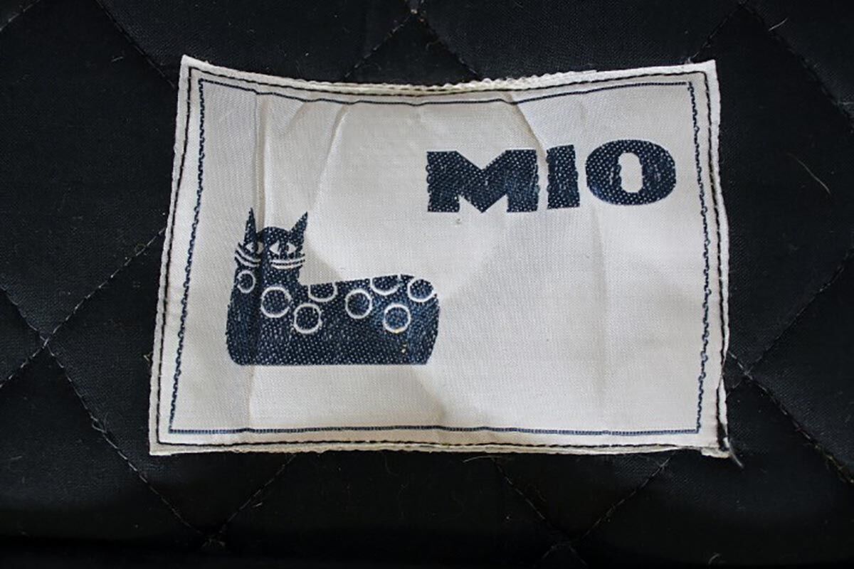 Leather armchair, Mio, Sweden, 1960