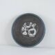 Jaap Dommisse studio ceramic bowl cobra style mid-century, 1950s