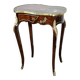 Small Living Room Table in Rosewood and Marquetry, Louis XV style, Napoleon III – Middle XI period