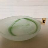 Empty baguier pocket green glass paste E
