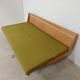 Folding daybed green Interier Praha Ex Czechoslovakia