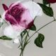 Plate by Amandinoise with a floral art deco rose motif.