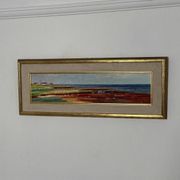 Swedish Oil on Panel – “Red Seaweed, Bredsätra Öland” by Stig Jonzon