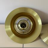 Brass Preben Fabricius & Jørgen Kastholm Pendant Lamp by Nordisk Solar Denmark