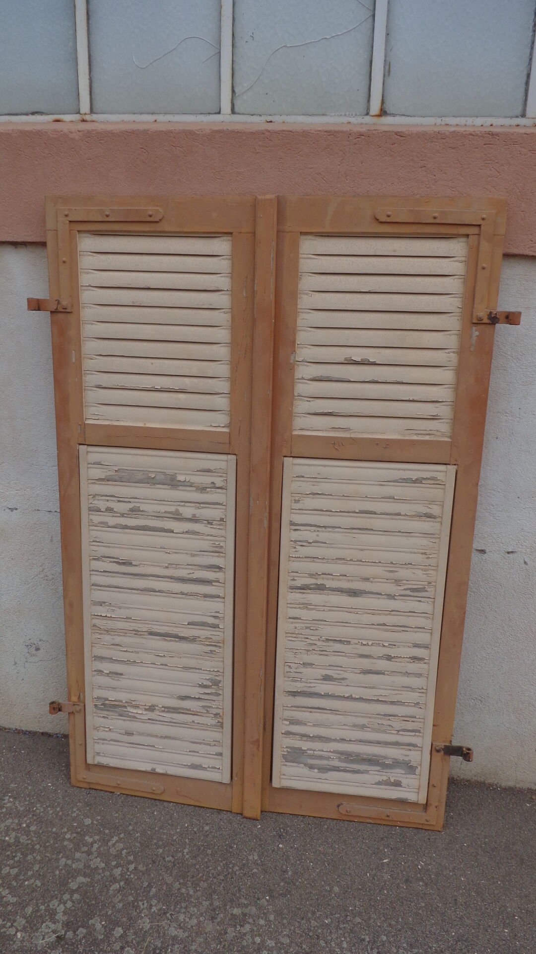Vintage pair of shutters