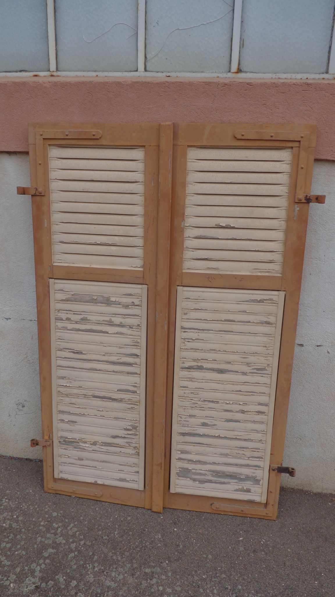 Vintage pair of shutters