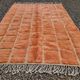 Mrirt Moroccan rug orange terracotta 300x250 cm – geometric pattern
