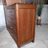 Asymmetrical wardrobe