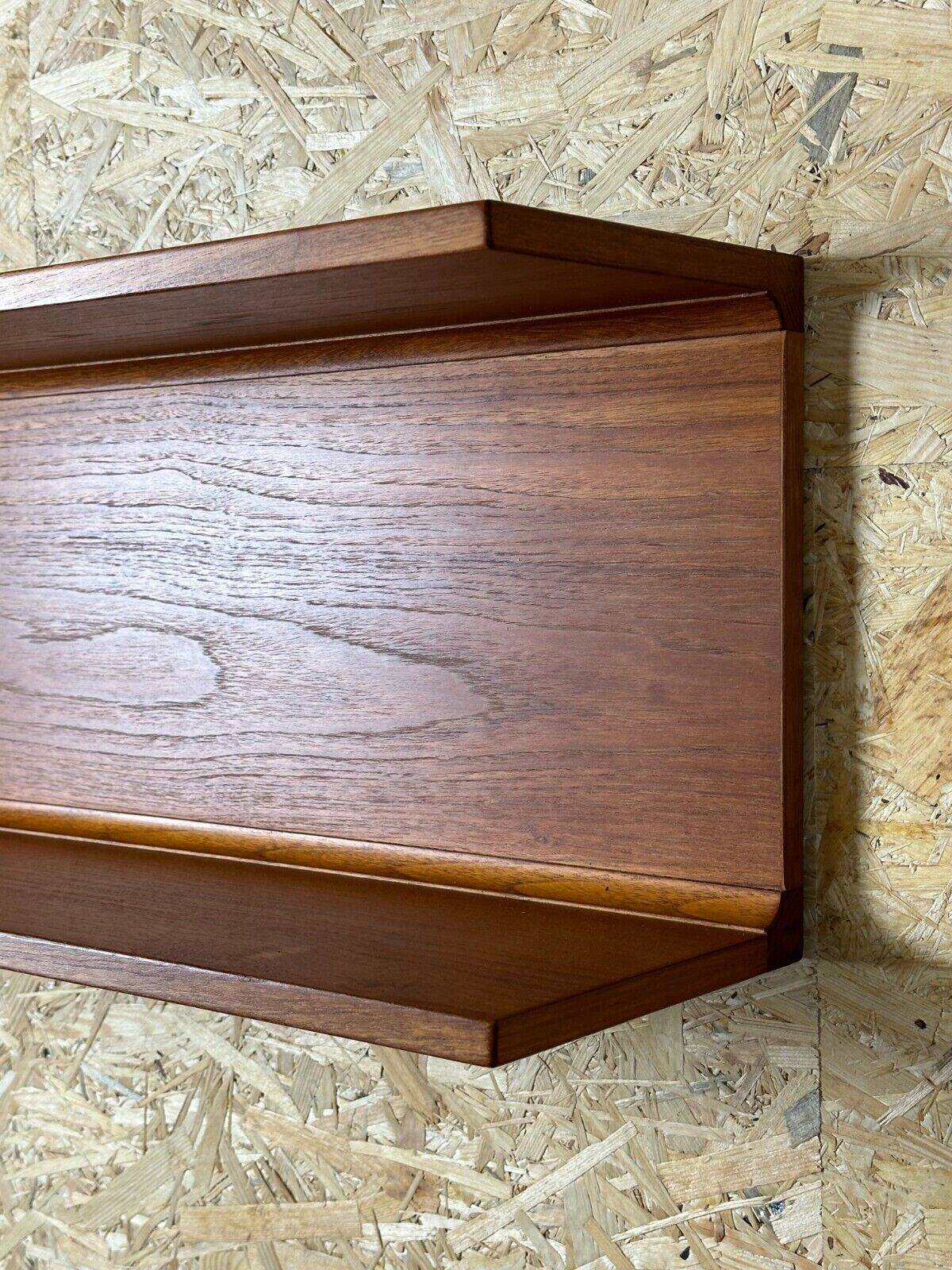 60s 70s étagère murale en teck Pedersen & Hansen Viby J. Denmark Design