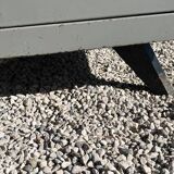 Vintage metal desk from the 1940s/50s.