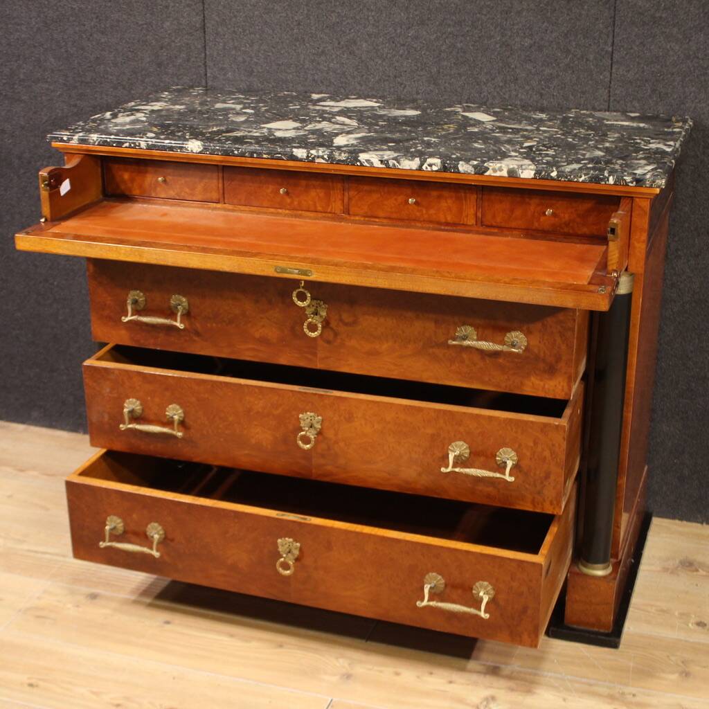 20th century Empire style chest of drawers