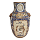 20th century Chinese vase decorated with wise men