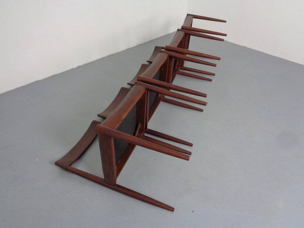 Mid-Century Danish Chairs, 1960s, Set of 4