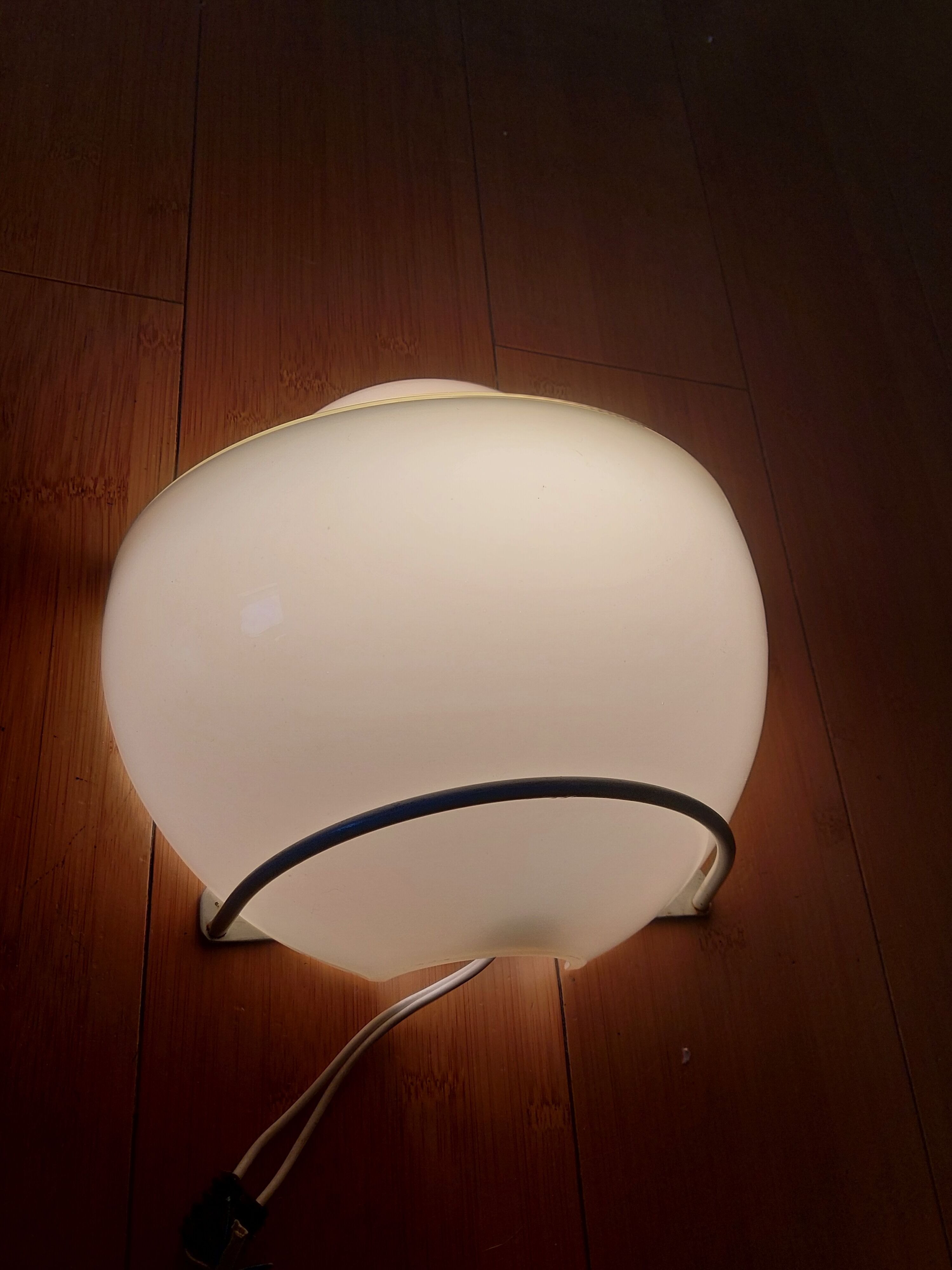 Murano wall lamp from the 70's, De Majo