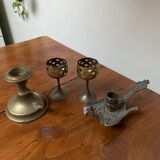 4 bougeoirs