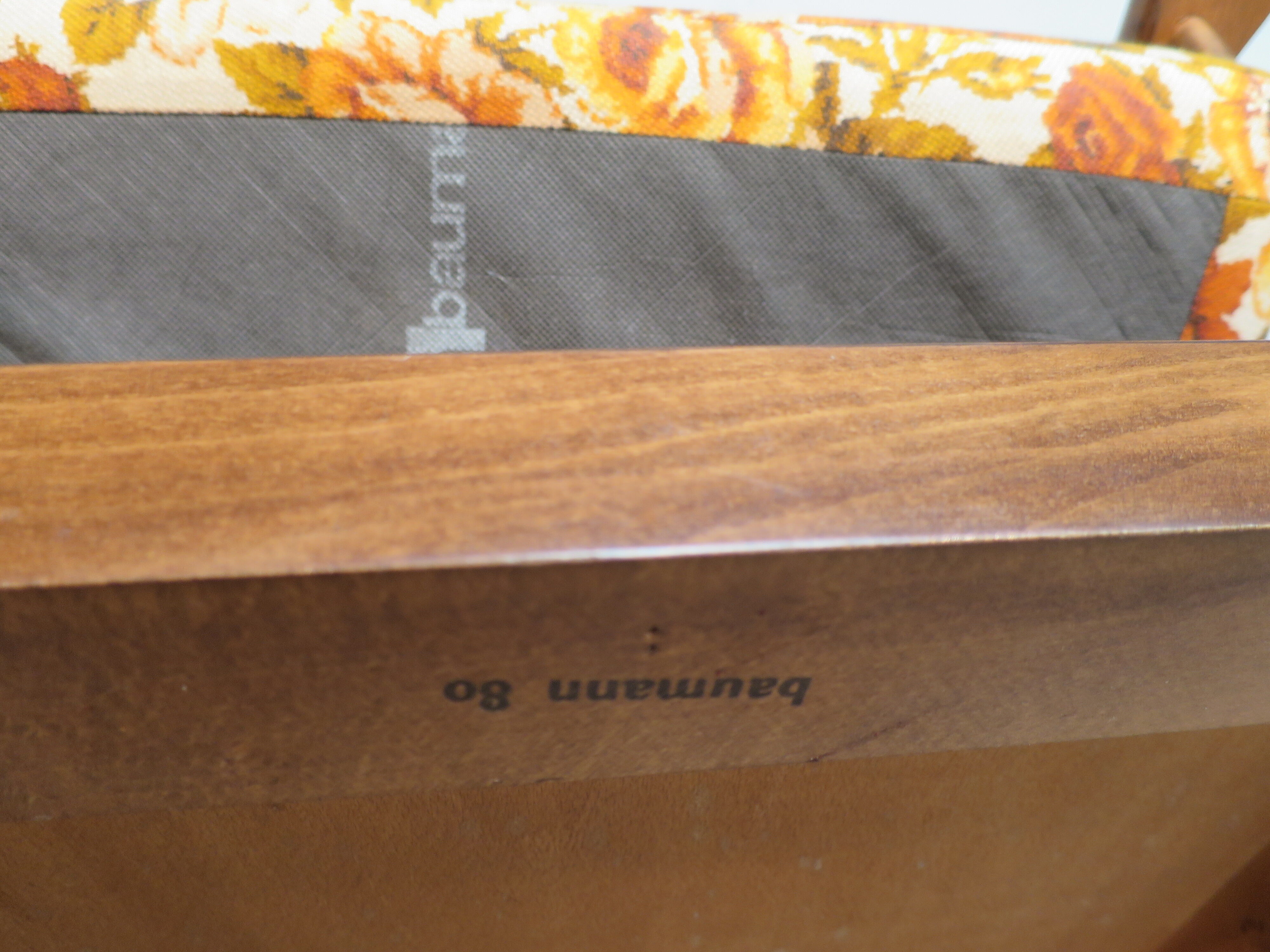 Pair of Baumann fan chairs