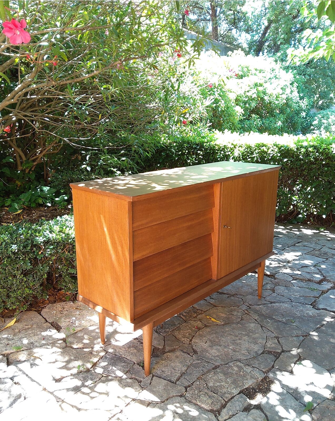 Enfilade en teck vintage
