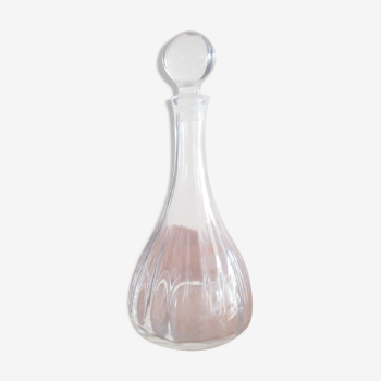 Carafe à  vin en cristal