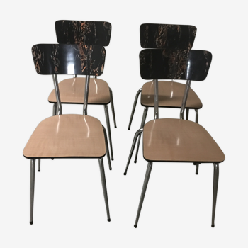 Chairs in formica years 60