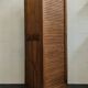 Antique tambour file cabinet, high-end, single, France, 1930s
