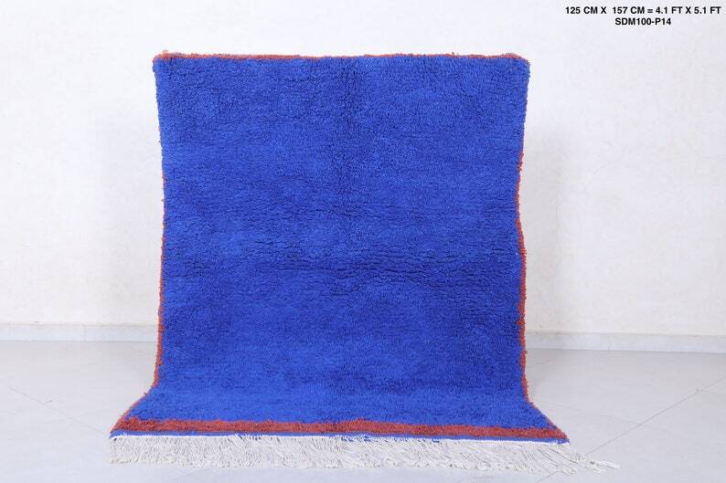 Traditional handmade wool azilal rug 250cmx150cm