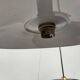Enameled sheet metal pendant lights