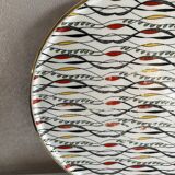 Gien earthenware round trivet