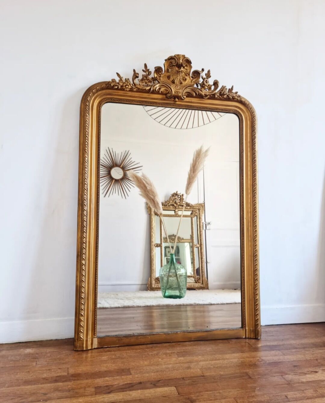 Old mirror Louis Philippe 104x155cm