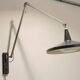 Wim Rietveld for Gispen 4050 'Panama ' lamp in Black, 1955