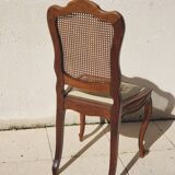 Antique Louis XV style walnut chair