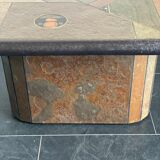 Brutalist Style Salon Table by Paul Kingma