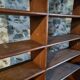 Large open shop shelf from an old French store by Chalmette, 1930s.