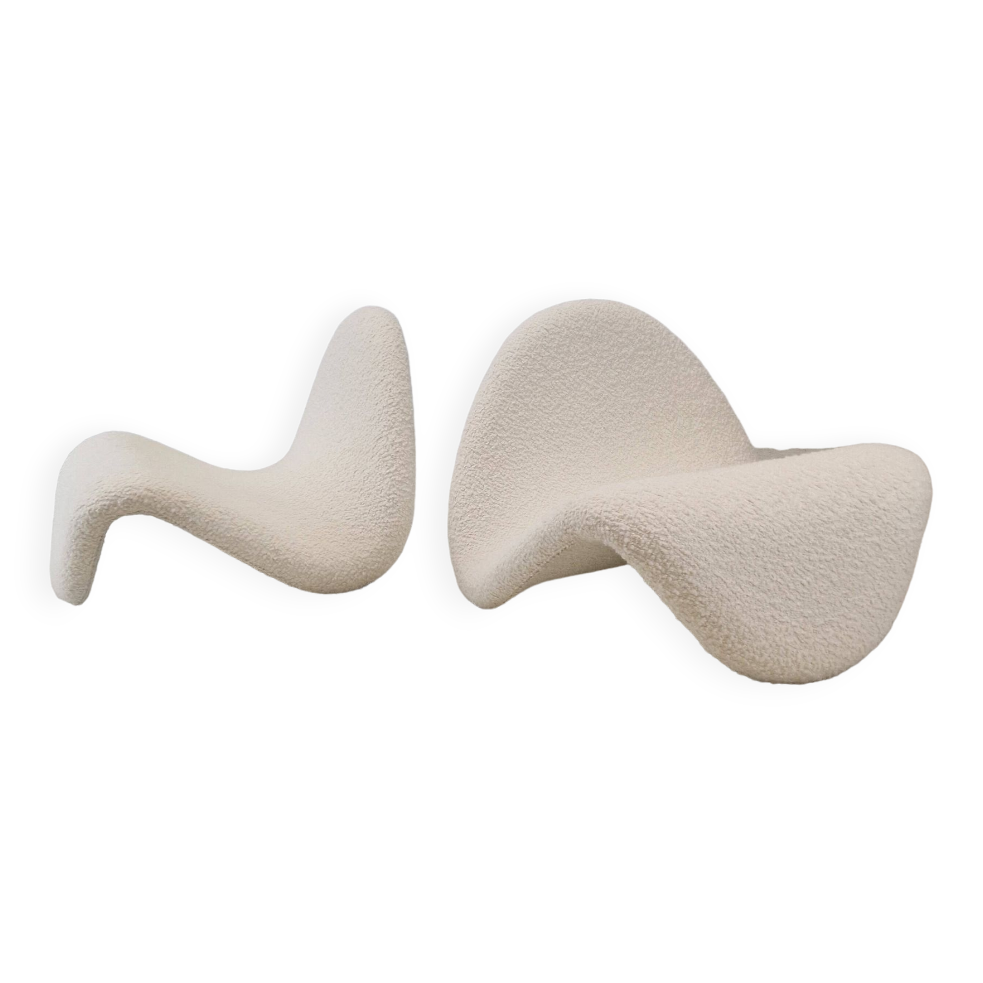 Set of 2 Tongue Chairs by Pierre Paulin for Artifort, 1960s