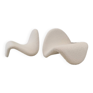 Set of 2 Tongue Chairs by Pierre Paulin for Artifort, 1960s