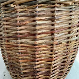 Panier en osier brut