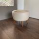 Pouf scandinave vintage de FM Møbler, années 1950