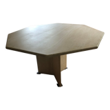 Travertine dining table brand roset
