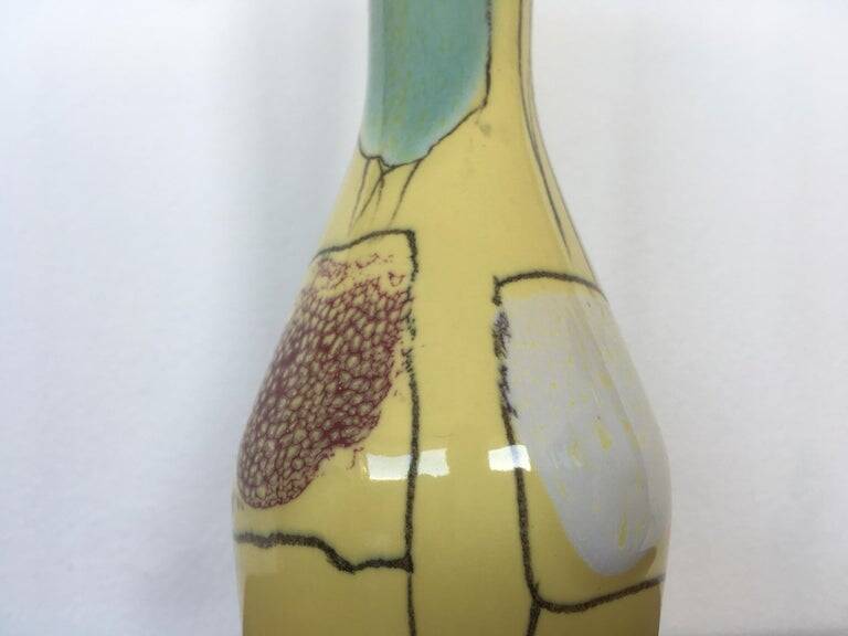Midcentury Design Ceramic Vase by Ditmar Urbach, circa 1960s