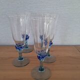 5 new Luminarc champagne glasses from the 80s