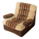 Fauteuil Space Age des années 1970, en velours