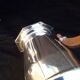 Coffee service, art tea in art deco silver metal